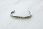 Custom Names cuff Bracelet