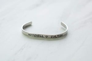 Custom Names cuff Bracelet