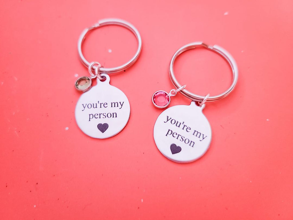 You're my person keychain wholesale