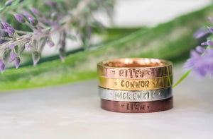 Custom Stamped Ring