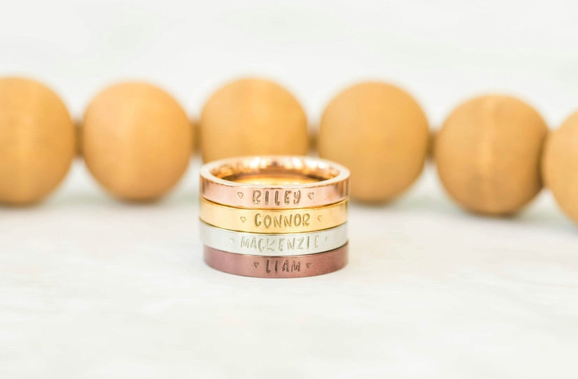 Custom Stamped Ring